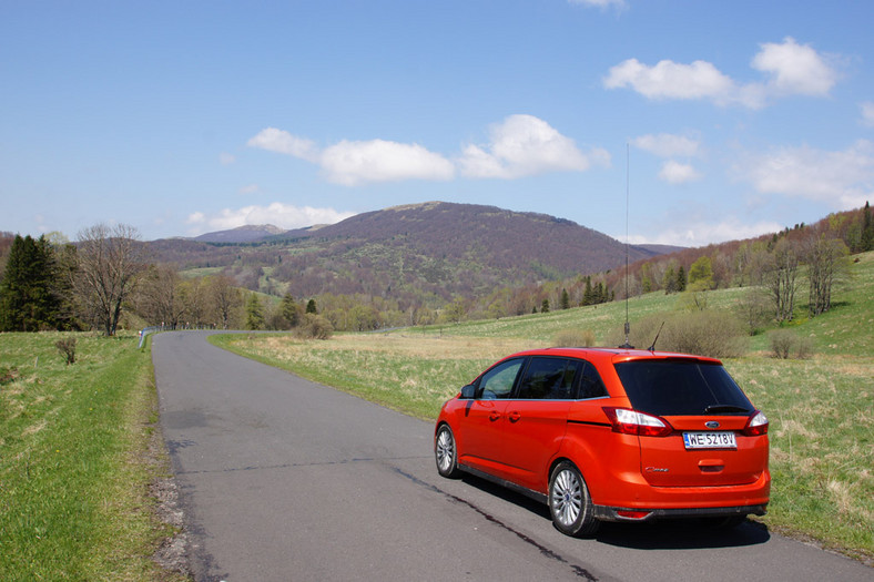 C-Maxem jedziemy z dziećmi w Bieszczady