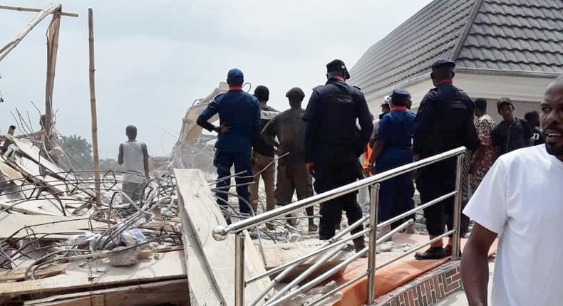 3 labourers killed as two-storey building collapses in Rivers. [NAN]