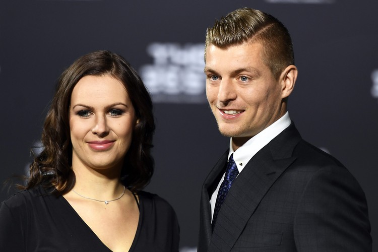 Toni Kroos i jego żona, Jessica Farber