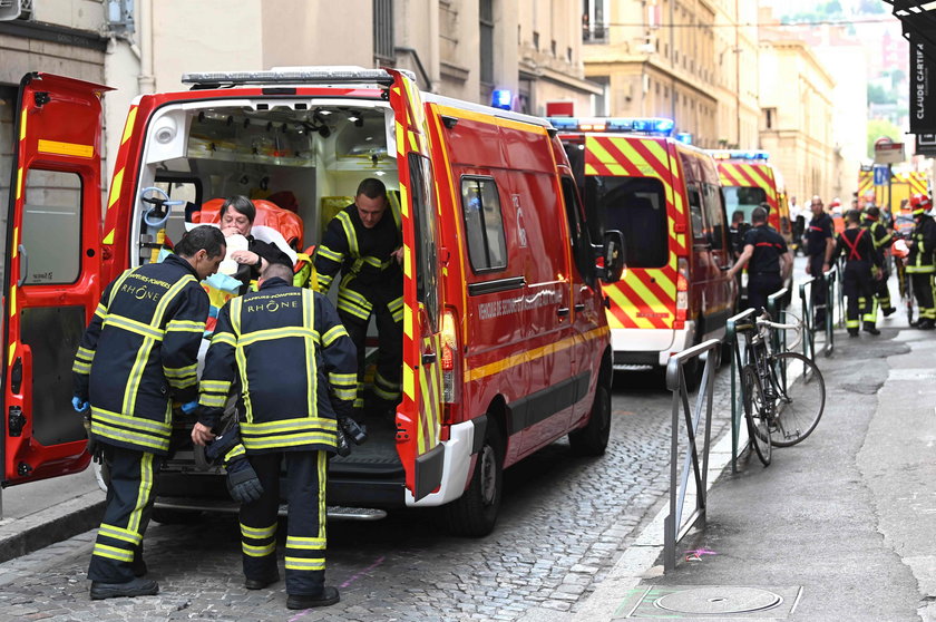 Eksplozja w Lyonie