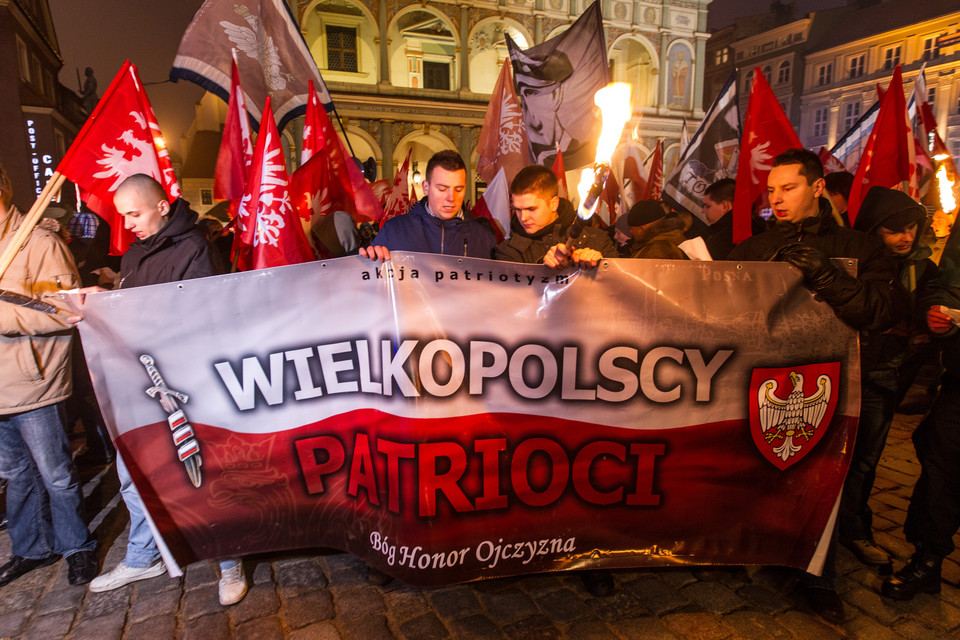 Kibice przeszli ulicami Poznania