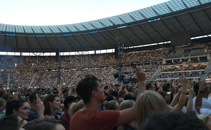 Ed Sheeran Berlin fot. N. Ryńska