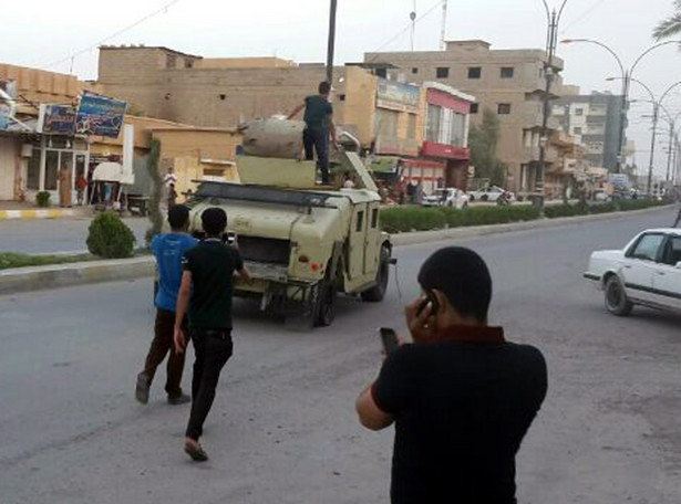Iraccy rebelianci zajęli Tikrit EPA/STR/PAP
