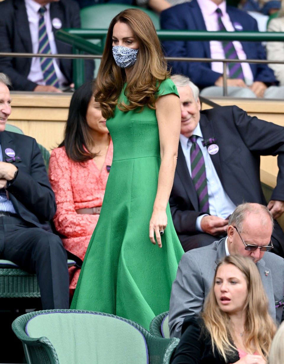  Katalin hercegné egy Emilia Wickstead ruhában Wimbledonban