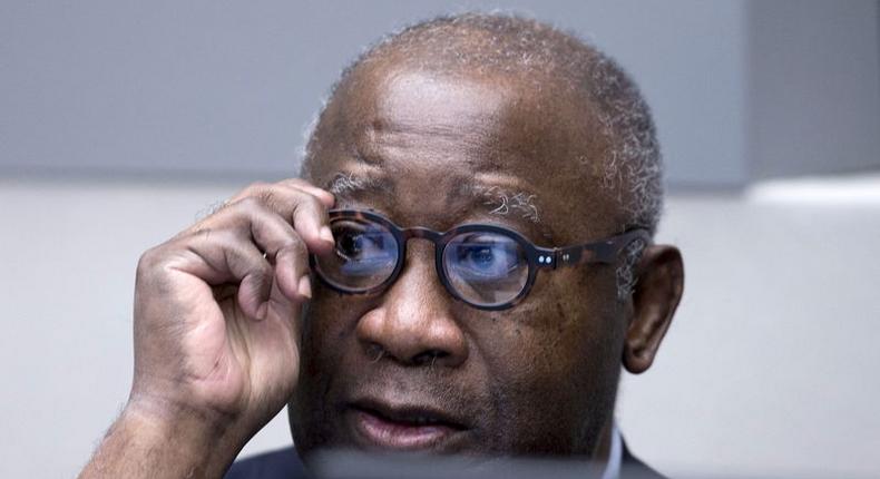 Former Ivory Coast President Laurent Gbagbo awaits the start of his trial at the International Criminal Court in The Hague, Netherlands, January 28, 2016. REUTERS/Peter Dejong/Pool