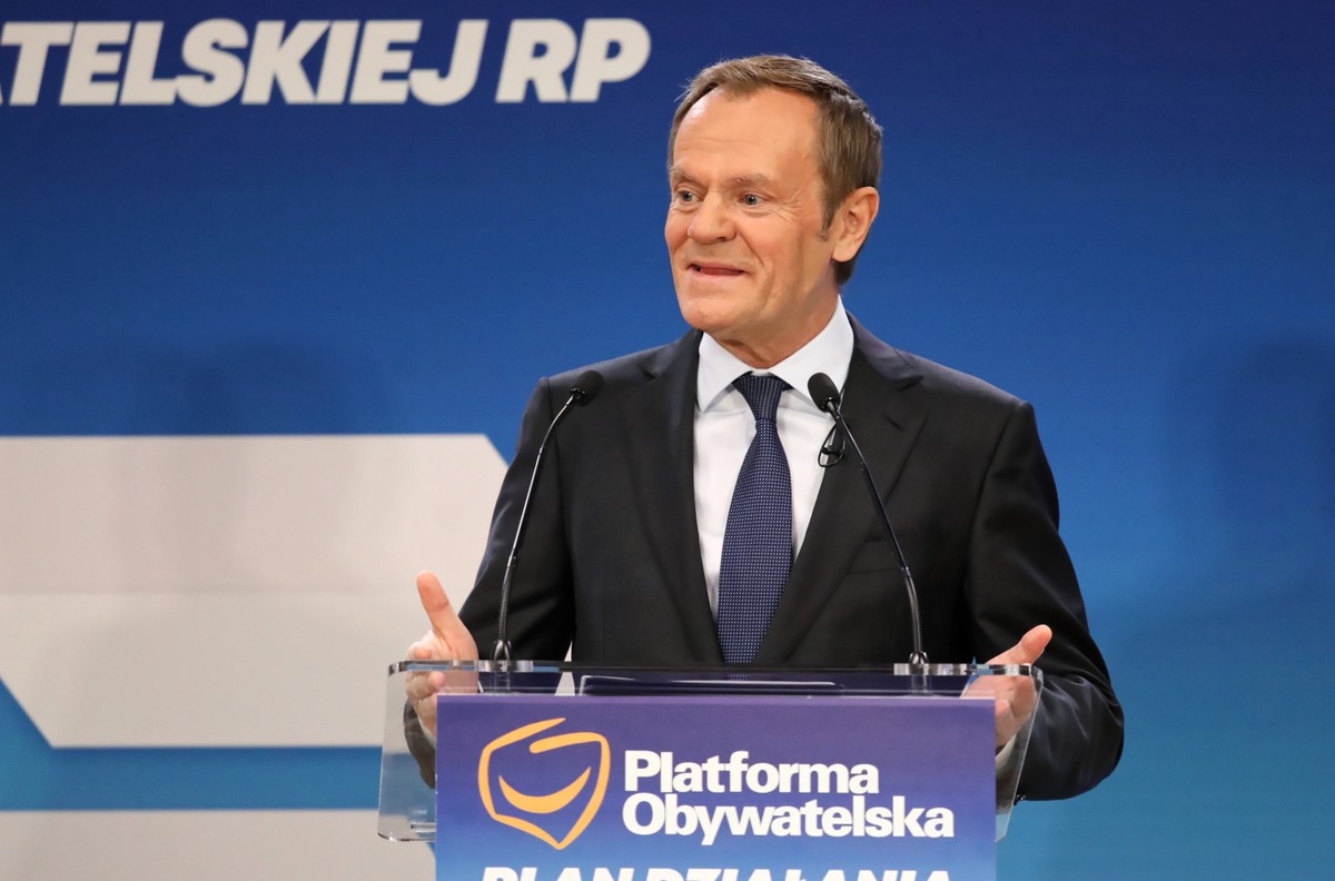 Donald Tusk, Rada Krajowa PO 11 grudnia 2021