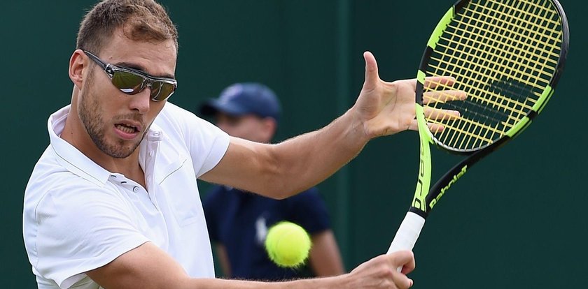 Horror Janowicza na inaugurację Wimbledonu