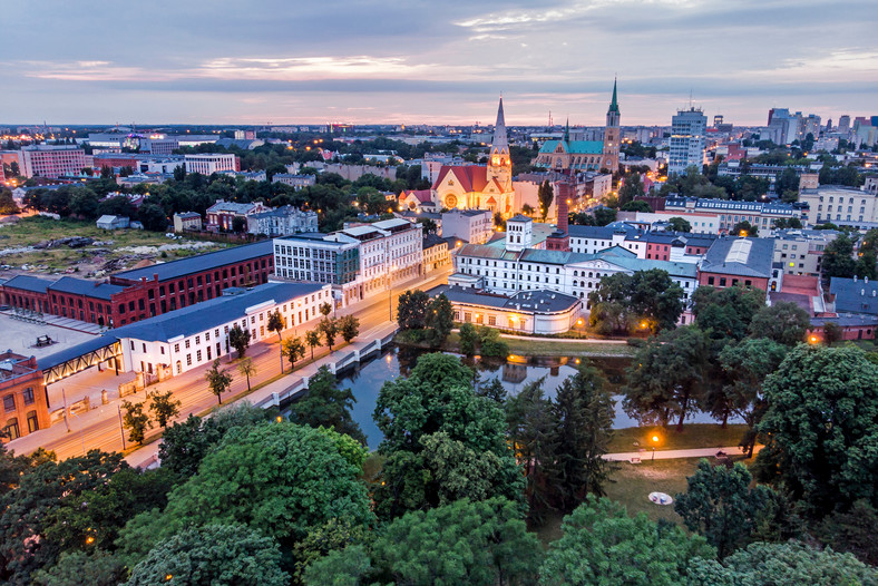 Łódź — średnia prędkość wysyłania dla internetu domowego: 29,29 Mb/s