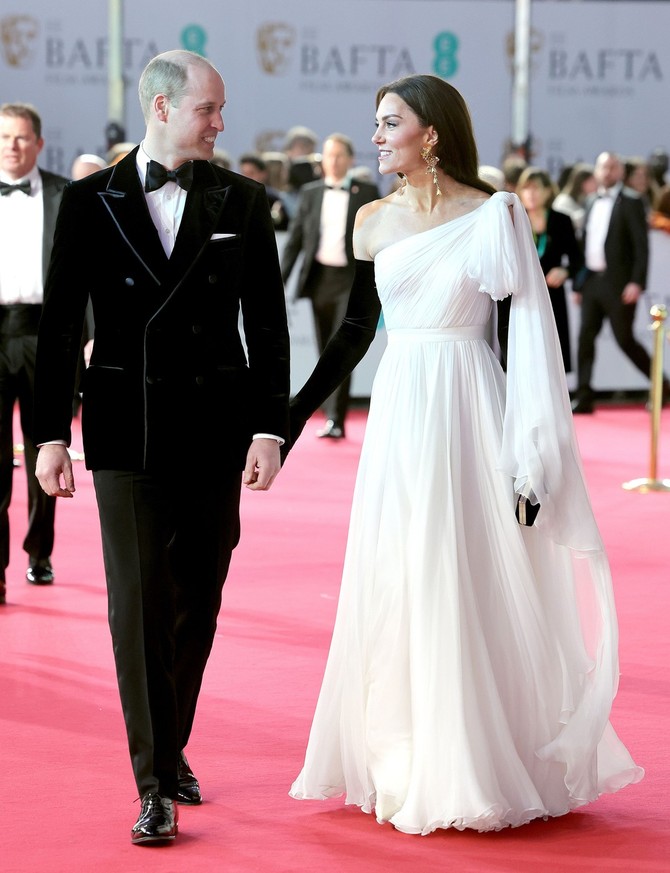 Kejt Midlton sa princom Vilijamom na BAFTA dodeli pre tri godine