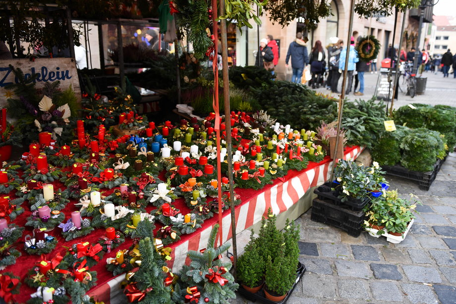 Christkindlesmarkt - jarmark bozonarodzeniowy w Norymberdze 