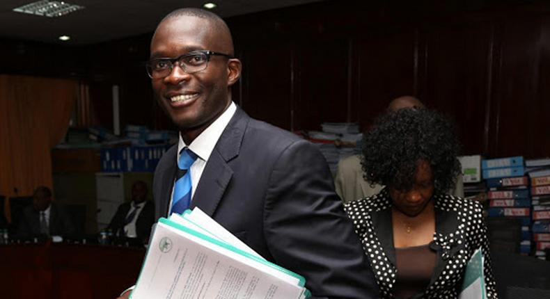 Former Independent Electoral and Boundaries Commission (IEBC) chief executive officer Ezra Chiloba