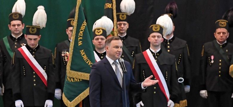 Prezydent podczas Barbórki: Nie pozwolę, aby ktokolwiek zamordował polskie górnictwo. Padły słowa o "niepolskich interesach..."