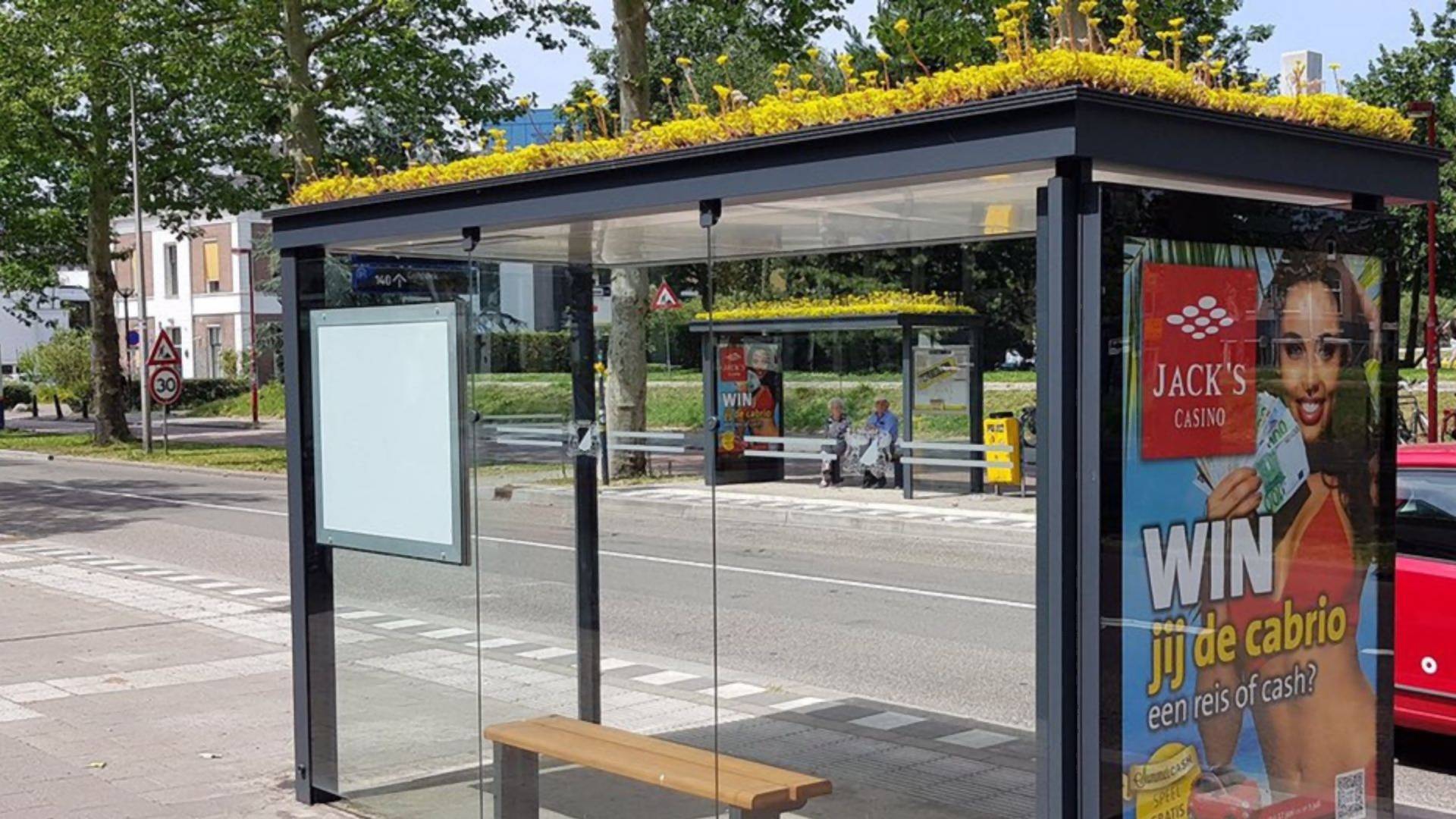 Strechy zastávok sú pokryté zeleňou. Holandsko chce originálne bojovať za záchranu včiel
