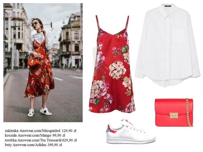 Slip dress. STYLIZACJE