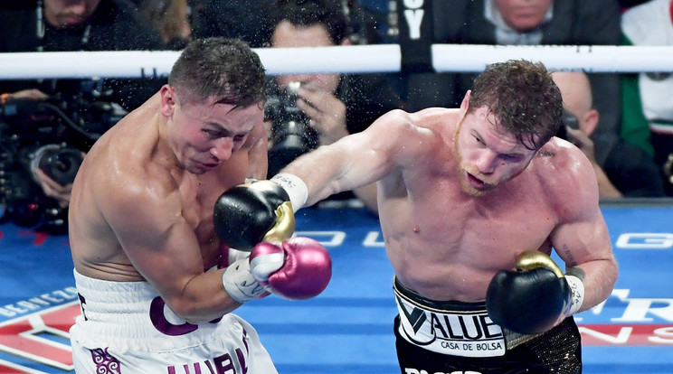 Golovkin elbukta a veretlenséget/Fotó: Getty Images