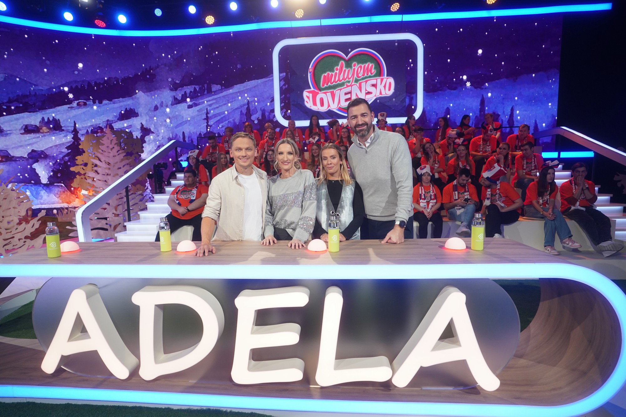 Obľúbená šou TV JOJ Milujem Slovensko - Adela Vinczeová.