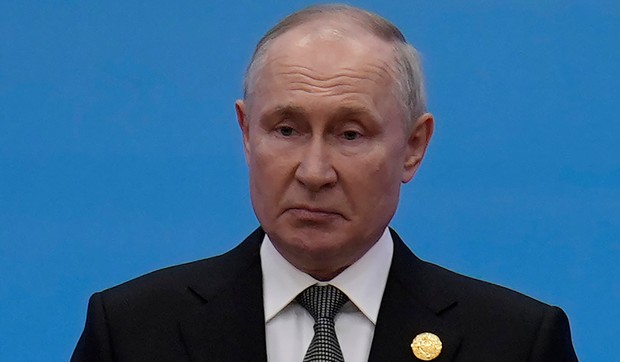 Vladimir Putin na forumu Pojas i Put u Pekingu 18. oktobra