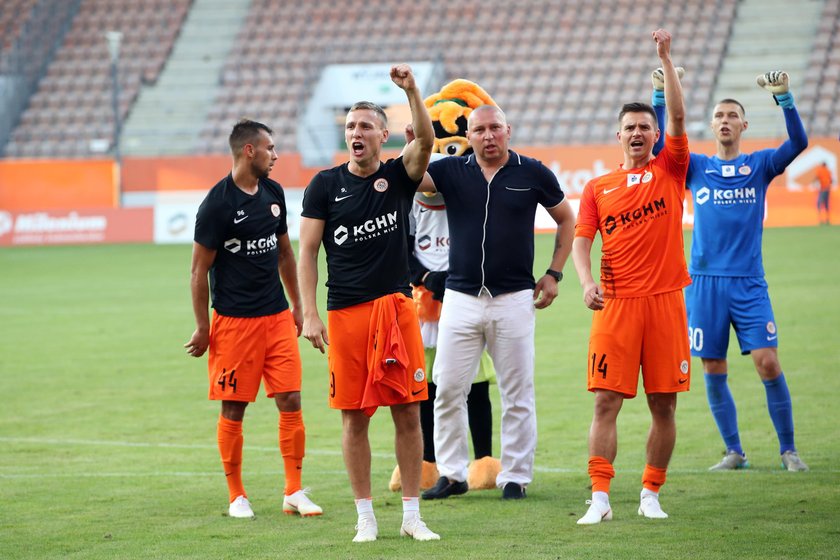 28.07.2018 KGHM ZAGLEBIE LUBIN - ZAGLEBIE SOSNOWIEC EKSTRAKLASA PILKA NOZNA