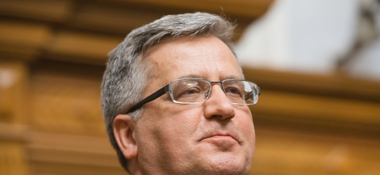 Komorowski o Witek: Zachowała się skandalicznie