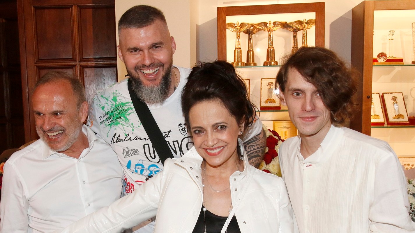Karel Zaňák, Radek Filipi, Lucie Bílá a Filip Kratochvíl. 