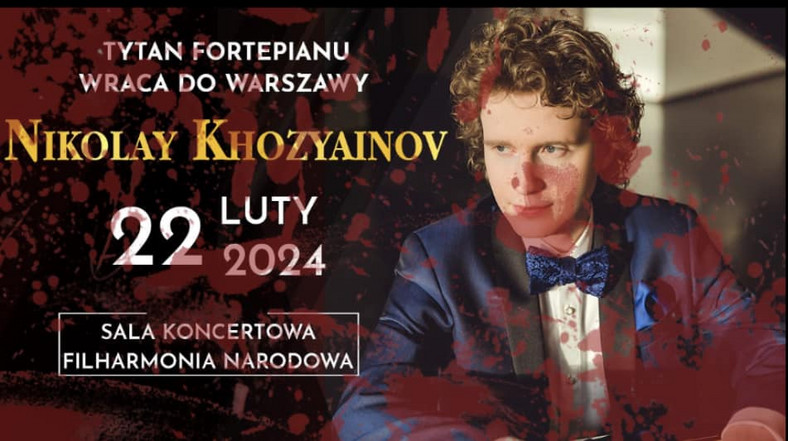 Nikołaj Chozjainow, koncert w Filharmonii Narodowej