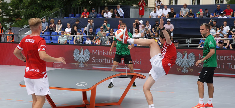 Igrzyska Europejskie. Adrian Duszak i Marek Pokwap na podium w teqballu