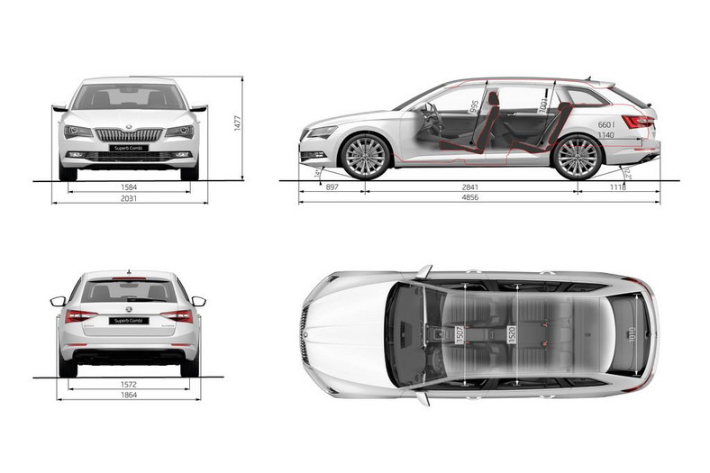 Luksusowa Skoda Superb Combi L&K za 155,6 tys. zł