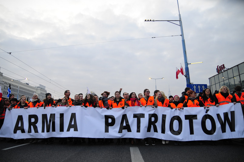 Marsz Niepodległości 2014. Fot. Maciek Suchorabski