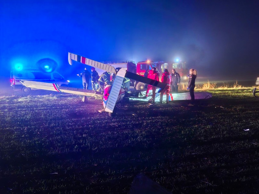 Srušio se avion kod Subotice