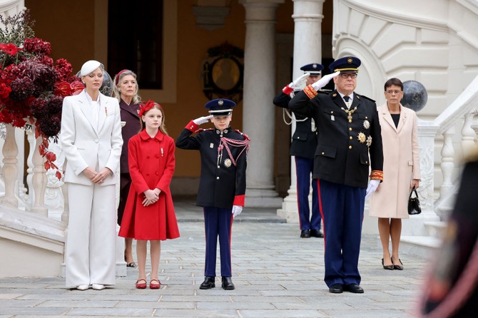 Princ Albert i princeza Šarlin sa decom