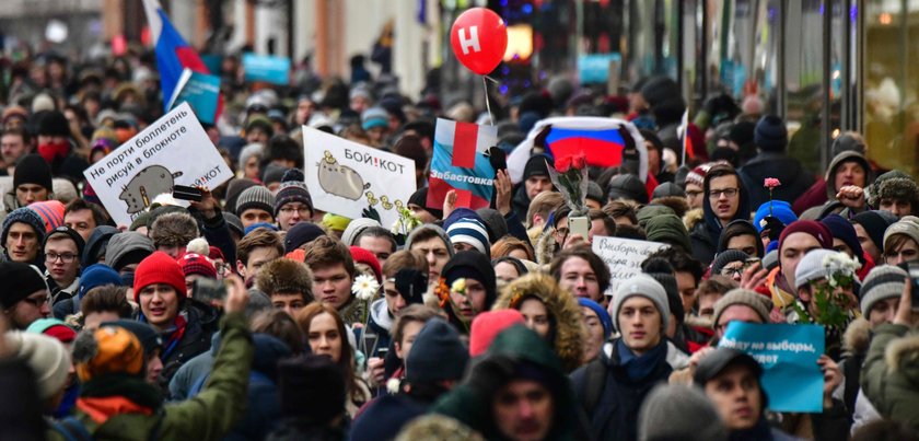 Rosja. Setki zatrzymanych po antykremlowskich demonstracjach