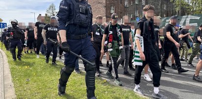 Chaos na stadionie. Policja musiała interweniować