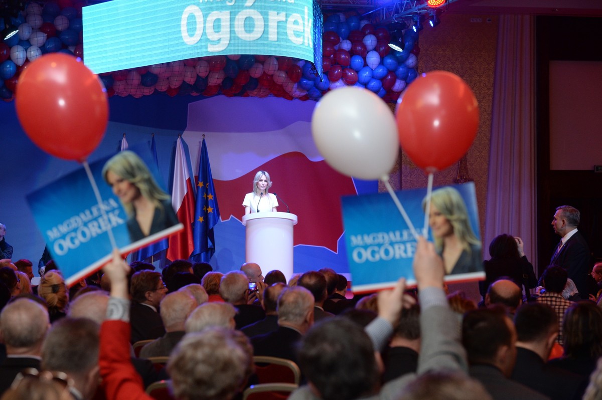Kandydatka SLD na prezydenta Magdalena Ogórek rozpoczęła kampanię wyborczą