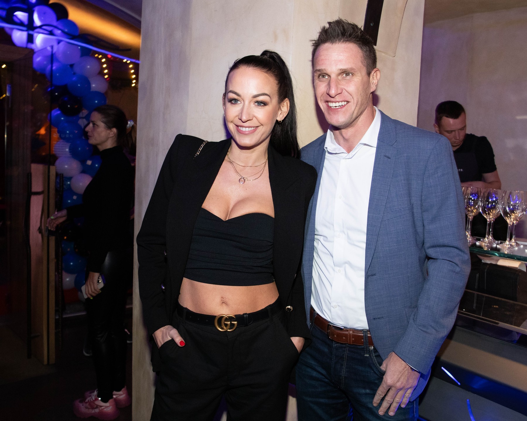 Agáta Hanychová a Miroslav Dopita.