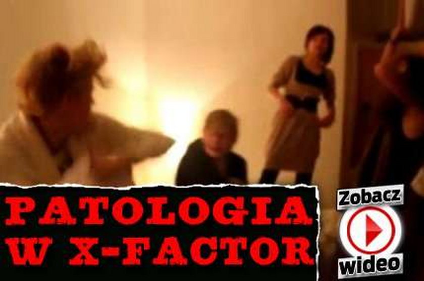 Patologia w "X-Factor". Wideo