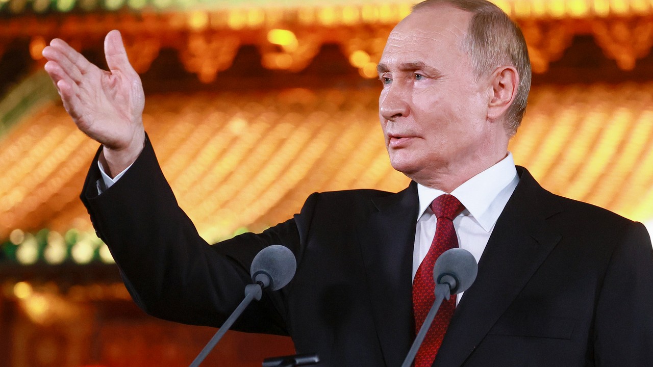 Krwawy dyktator udaje łagodnego baranka. "Nie myślimy o przechytrzeniu lub pokonaniu kogokolwiek". Kuriozalne przemówienie Putina w Pekinie