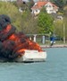 Katasztrófa a Balatonon: lángoló hajóról mentette ki az utasokat az állatorvos