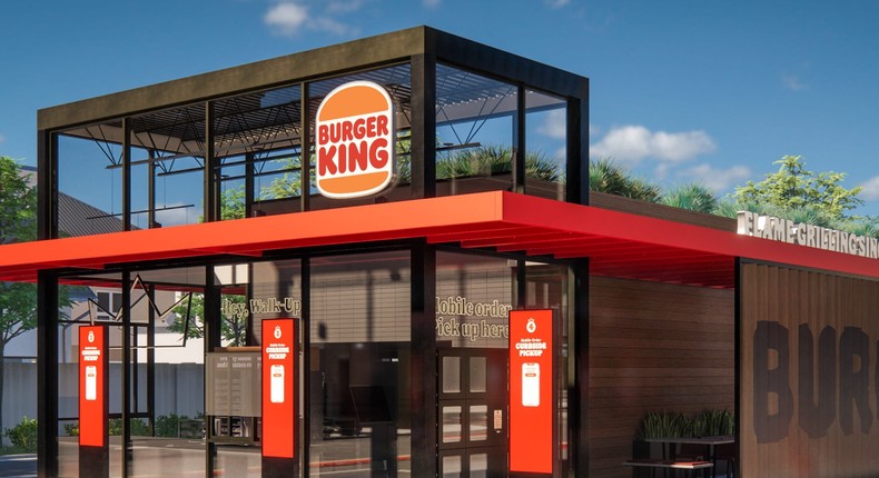 Burger King rebrand.