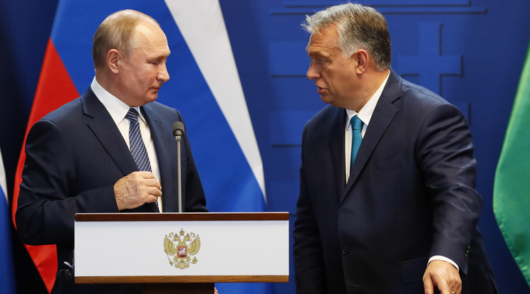 Vlagyimir Putyin és Orbán Viktor nem először találkoznak egymással / Fotó: Fuszek Gábor