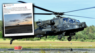 Śmigłowce Apache już wylądowały. Kolejne wzmocnienie amerykańskich sił w Polsce