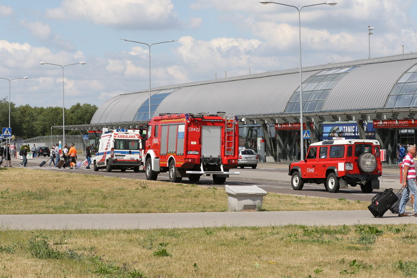 Fałszywy alarm bomowy sparaliżował lotnisko w Modlinie 