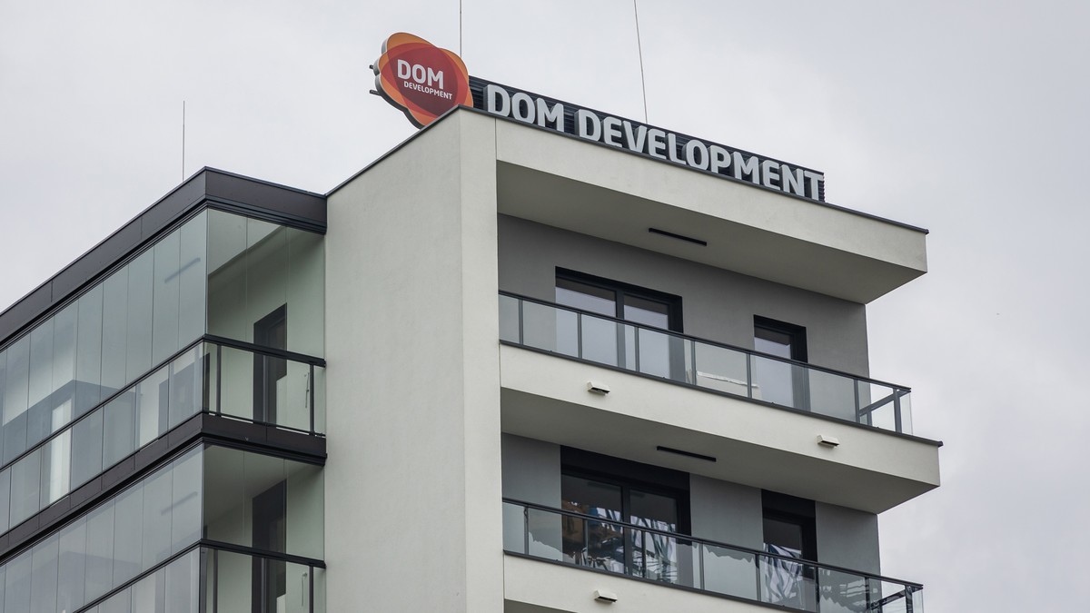 Osiedle wybudowane przez Dom Development w Warszawie.