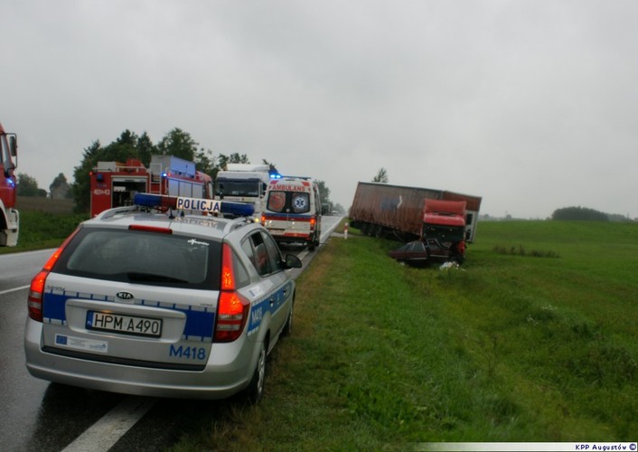 Wypadek pod Augustowem