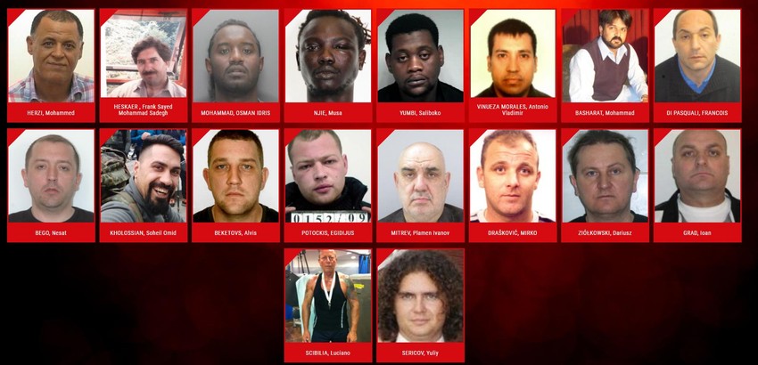 Najtraženiji silovatelji Evrope