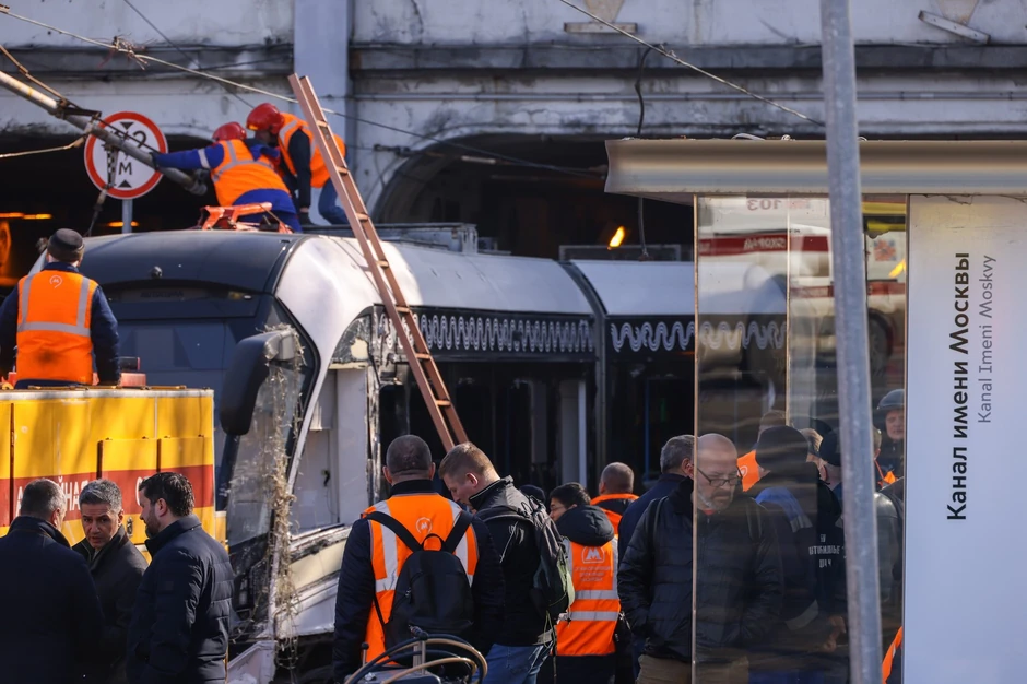 Sudar tramvaja u Moskvi