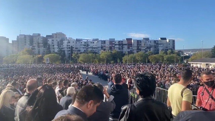 Sahrana mitropolita Amfilohija 