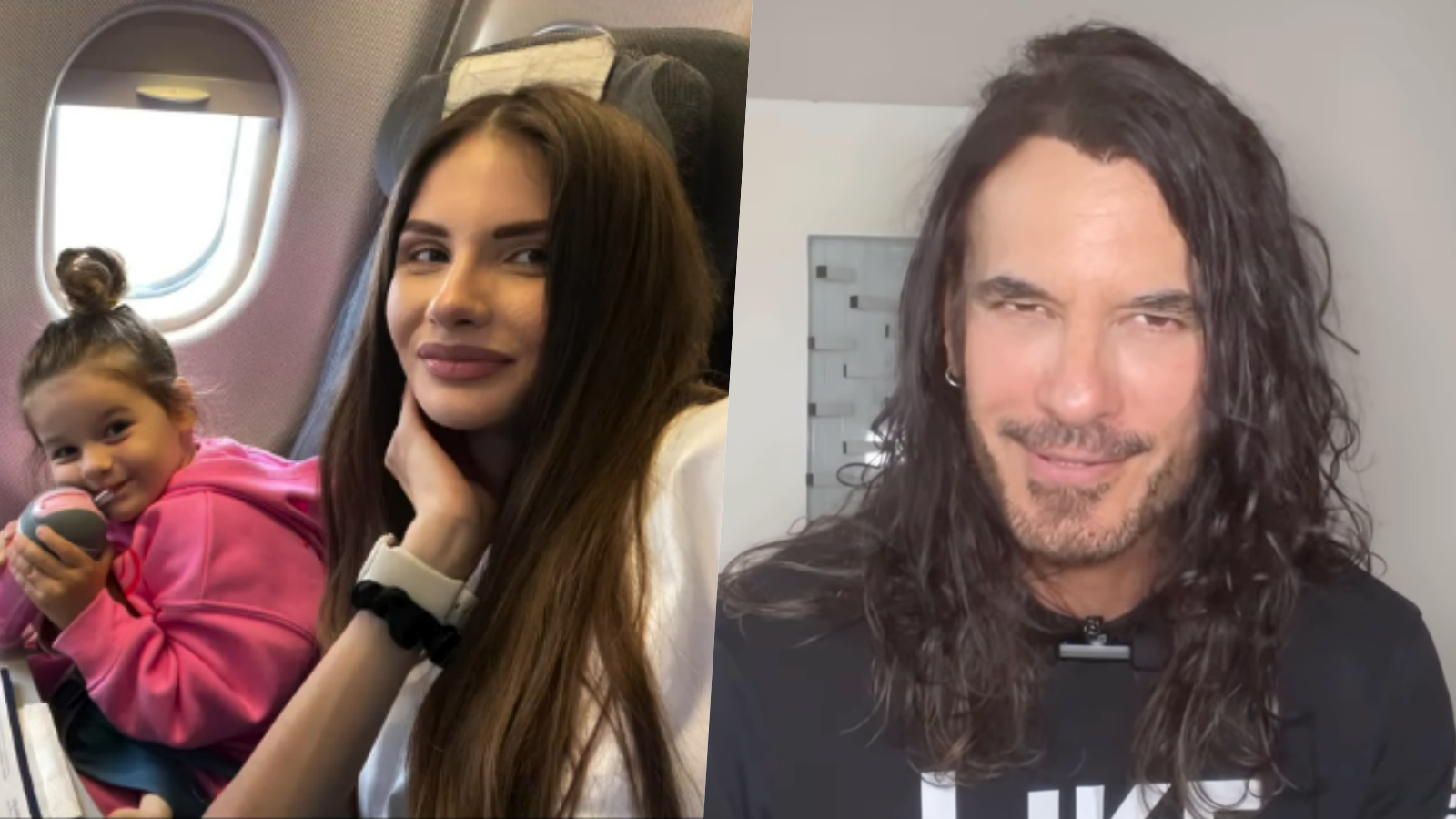 Broňa Gregušová s dcérkou Brianou a herec Mario Cimarro.