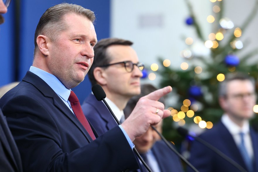 Przemysław Czarnek, Mateusz Morawiecki