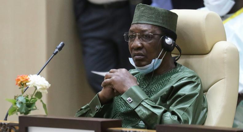 Chad President Idriss Deby (pictured June 2020) said his country will have this Boko Haram phenomenon for a long time yet