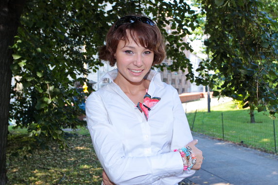 Karolina Borkowska w 2009 r. 